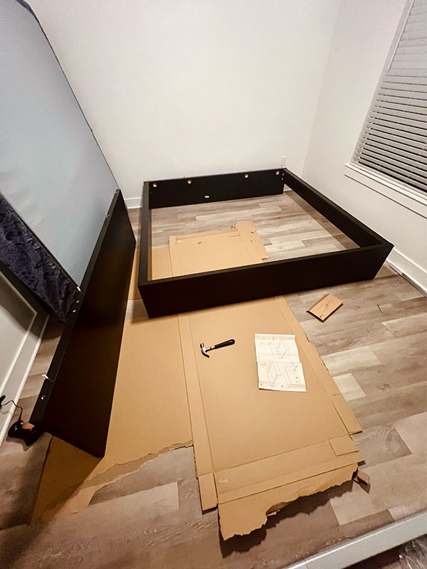 King Size Ikea Bed Frame Assembly